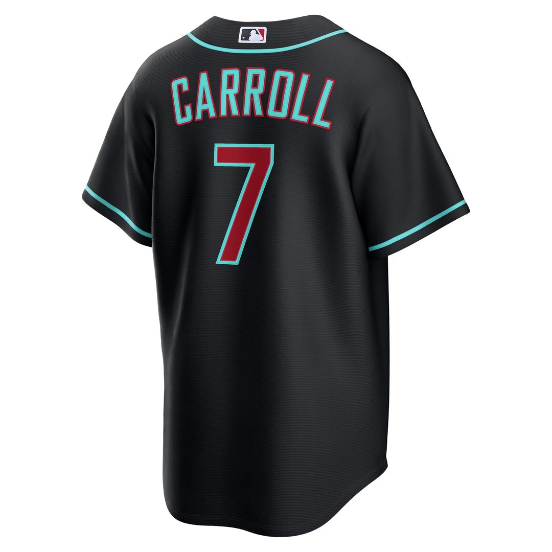 Arizona Diamondbacks Corbin Carroll Nike Alternate 2 Replica Jersey - Crimson