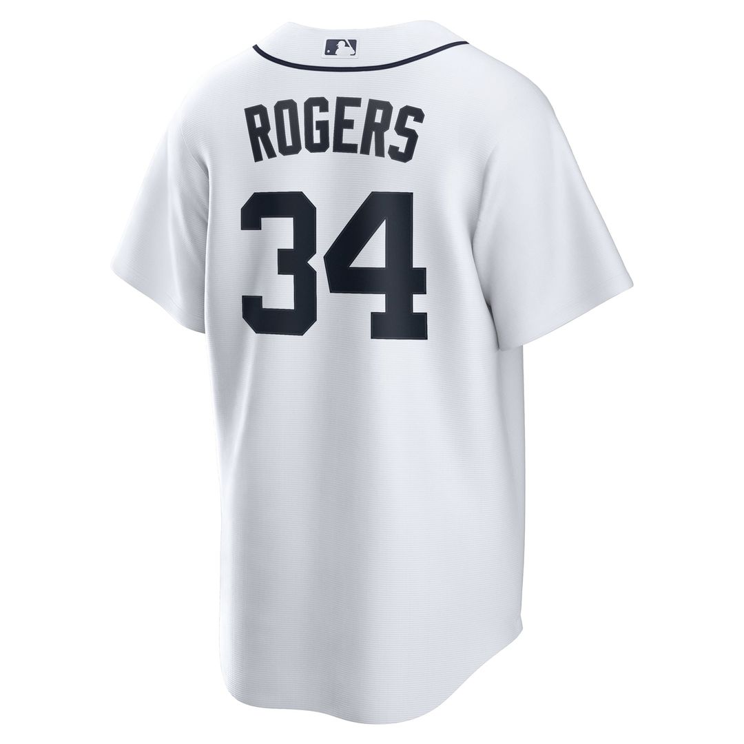 Detroit Tigers Jake Rogers Nike Home Replica Jersey - White