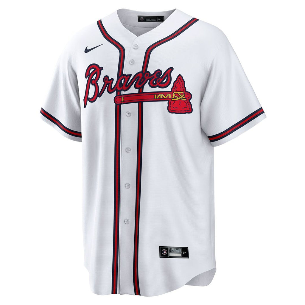 Atlanta Braves Joe Jiménez Nike Home Replica Player Jersey - White