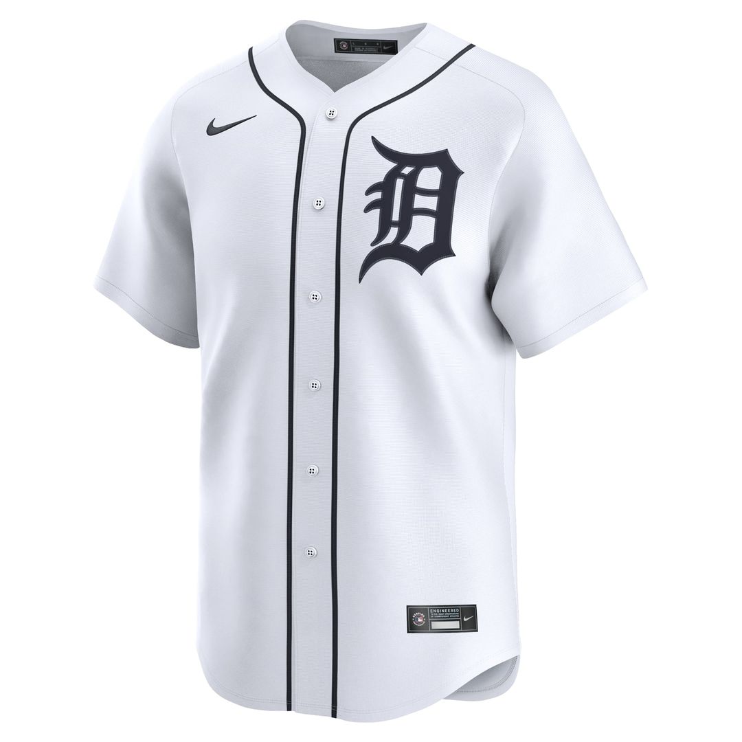 Detroit Tigers Colt Keith Nike Home Limited Player Jersey - White