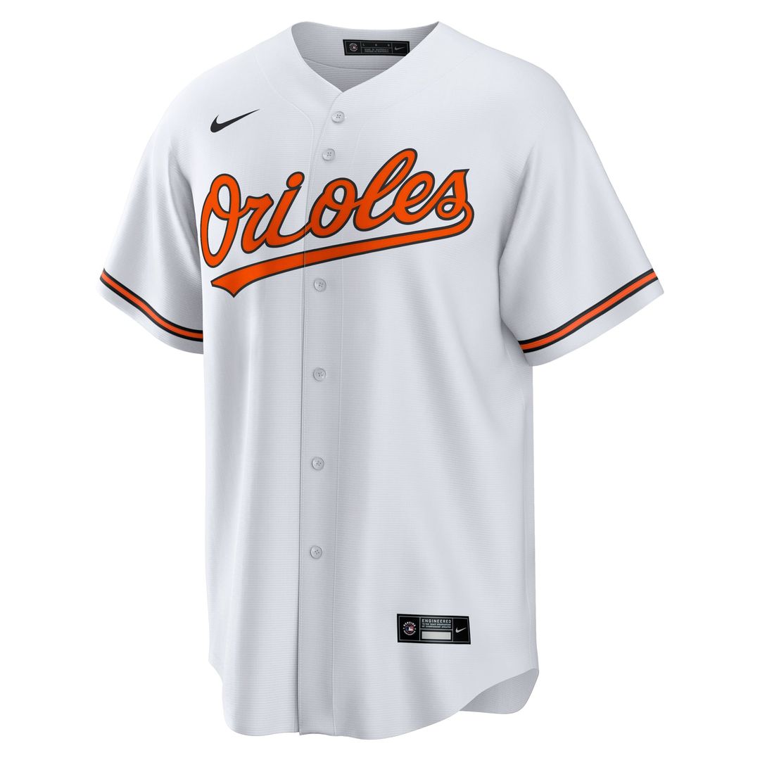 Baltimore Orioles Adley Rutschman Nike Replica Player Jersey - White