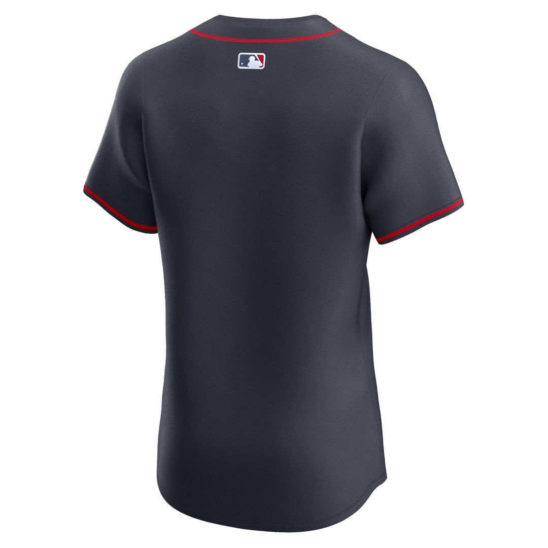 Atlanta Braves Nike Alternate Elite Jersey - Navy