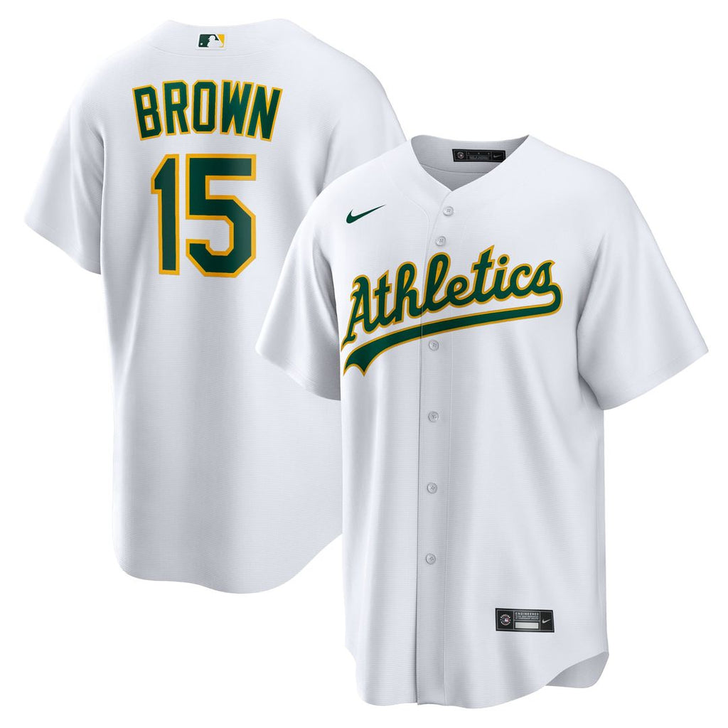 Athletics Seth Brown Nike Home Replica Jersey - White