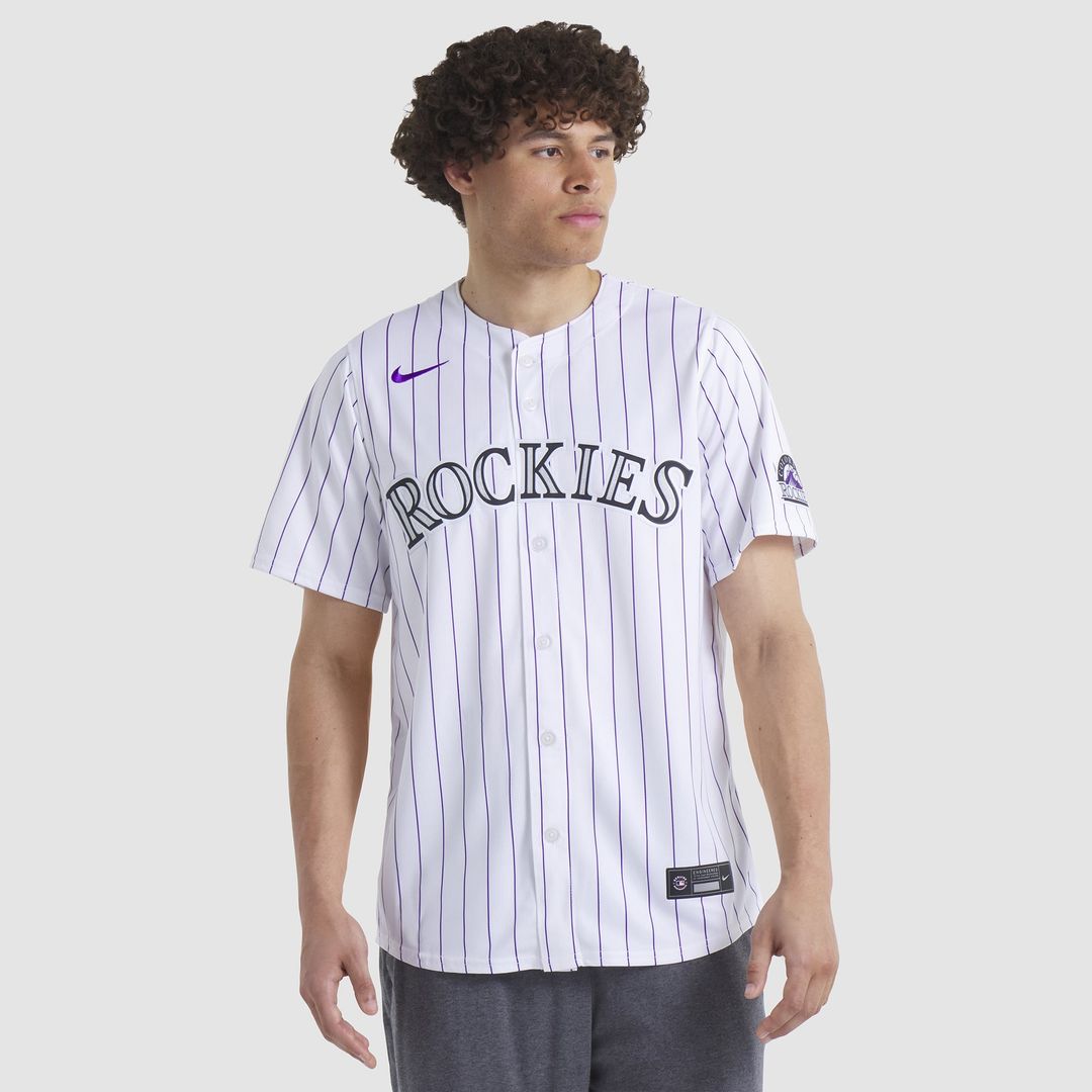 Colorado Rockies Nike Home Limited Player Jersey - White