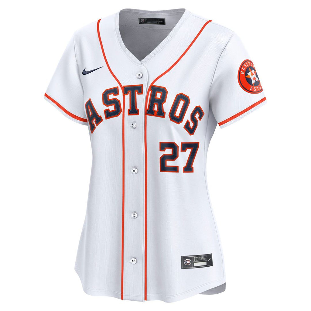 Houston Astros Jose Altuve Nike Women's Home Limited Player Jersey - White