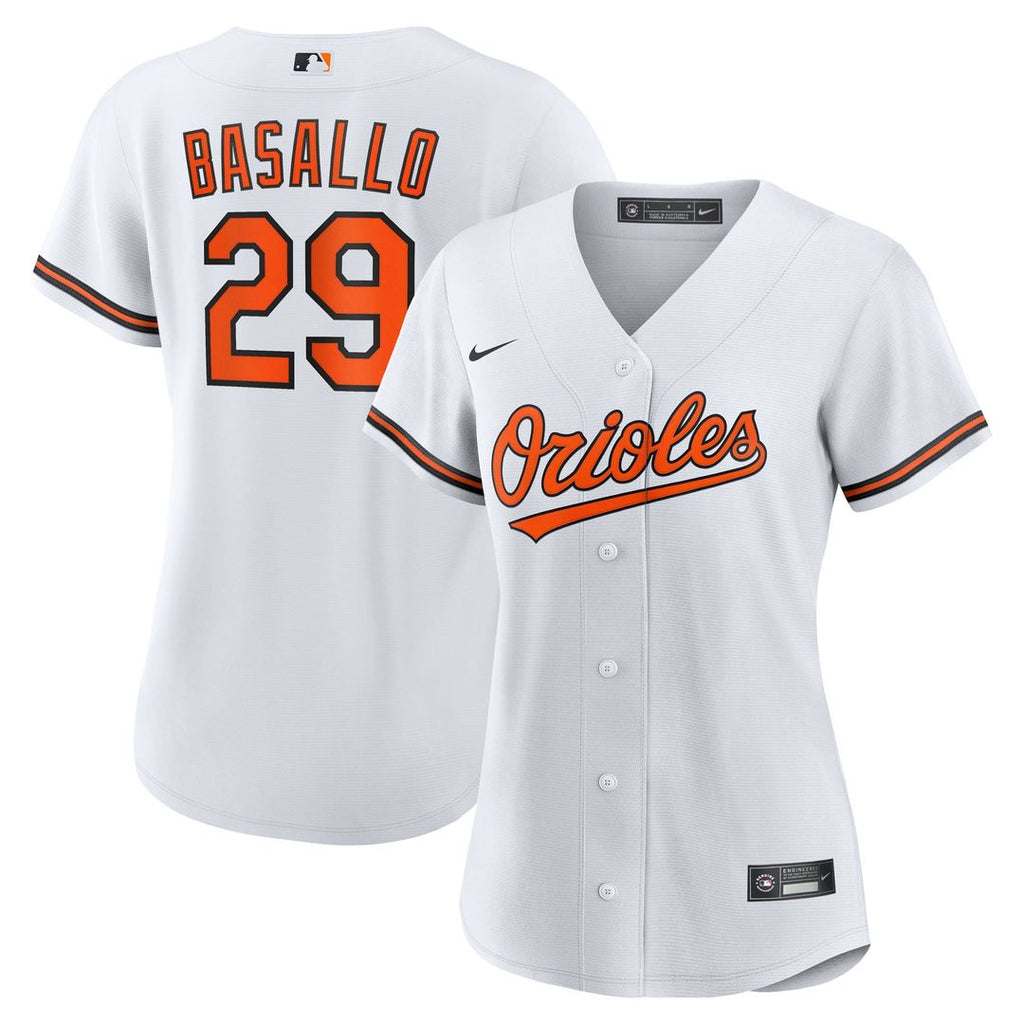 Baltimore Orioles Samuel Basallo Nike Women's Replica Player Jersey - White