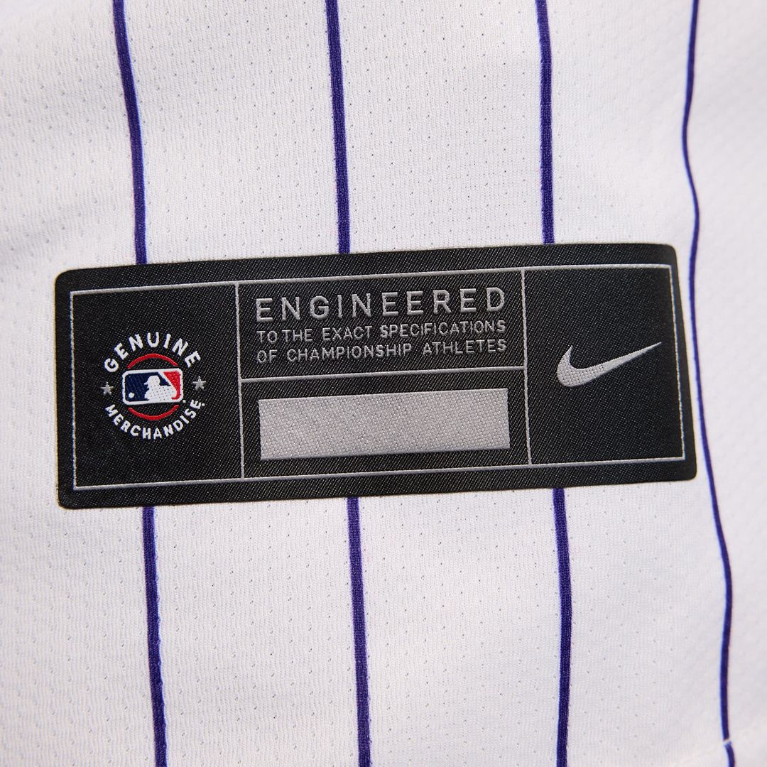 Colorado Rockies Nike Home Limited Jersey - White