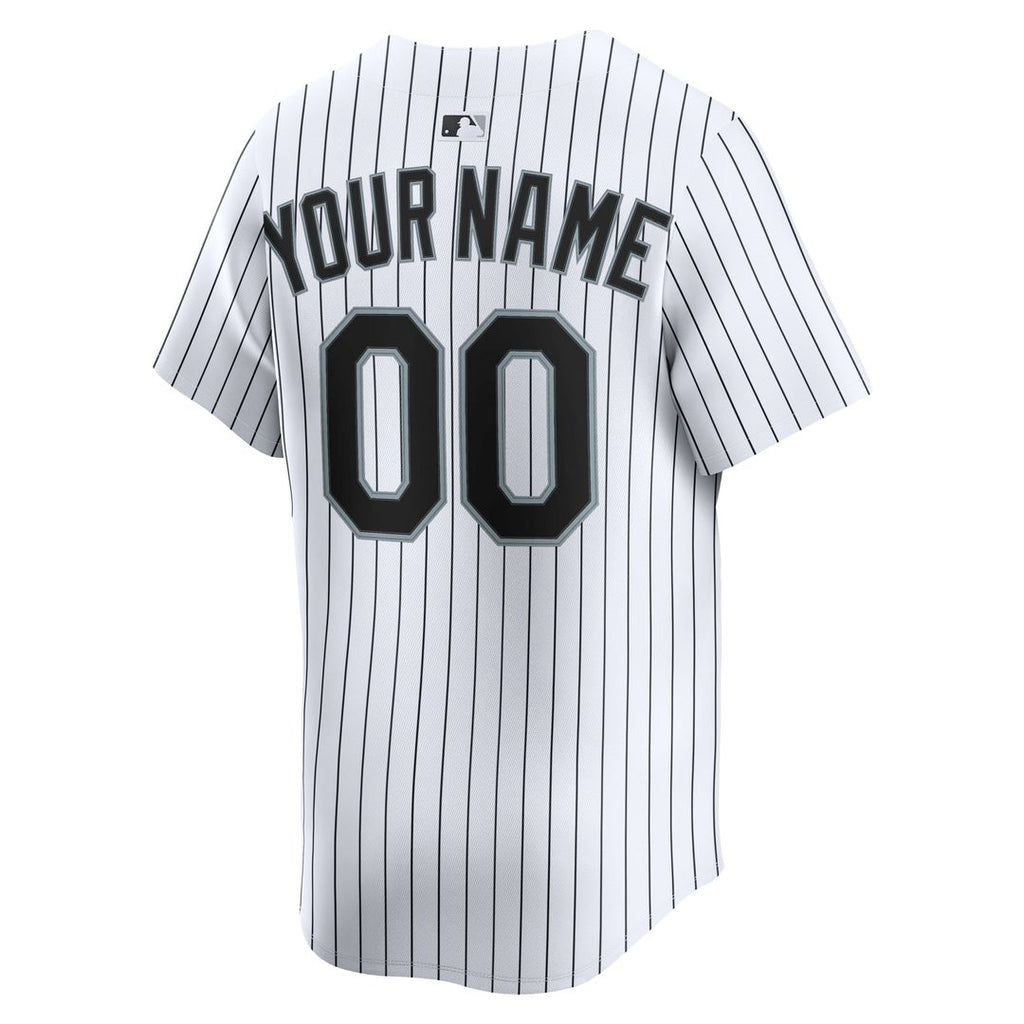 Chicago White Sox Nike Youth Home Custom Limited Jersey - White