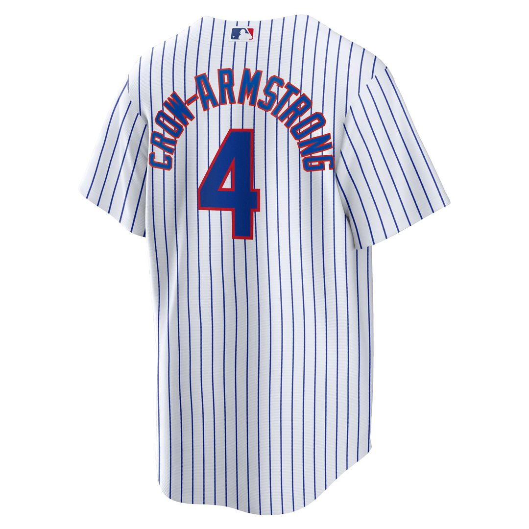 Chicago Cubs Pete Crow - Armstrong Nike Home Replica Jersey - White