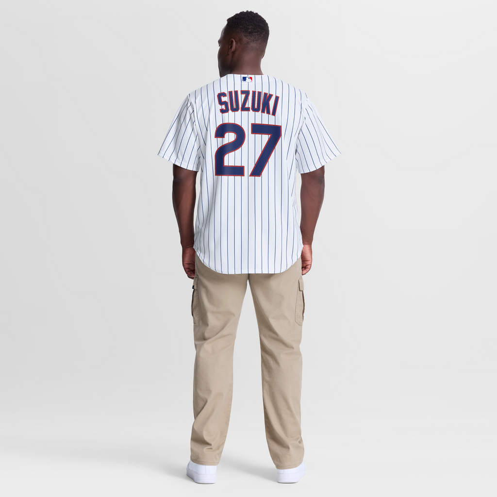 Chicago Cubs Seiya Suzuki Nike Home Replica Jersey - White