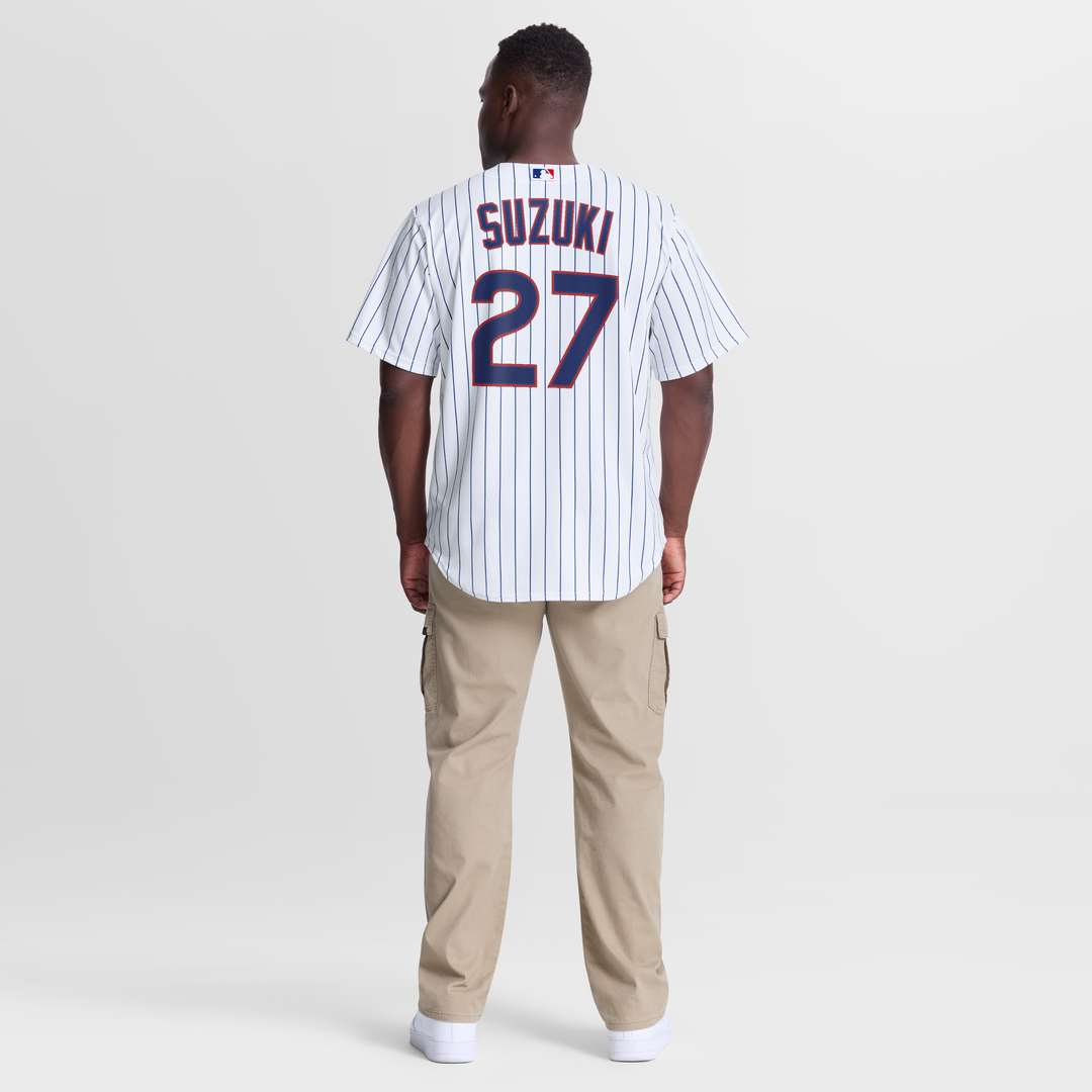 Chicago Cubs Seiya Suzuki Nike Home Replica Jersey - White