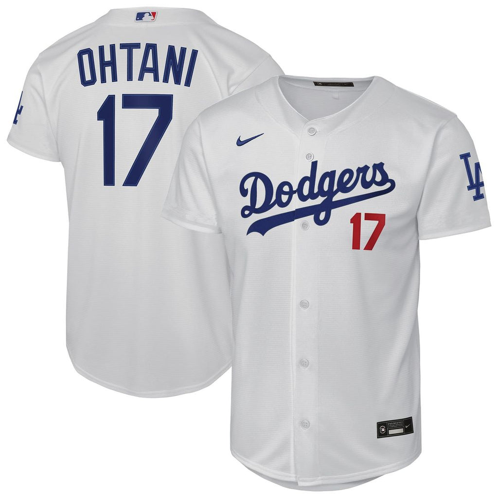 Los Angeles Dodgers Shohei Ohtani Nike Youth Home Stadium Jersey - White