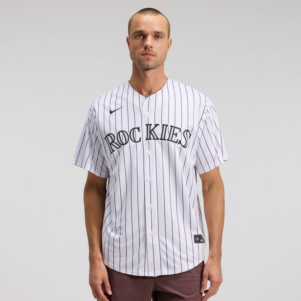 Colorado Rockies Nike Home Replica Team Jersey - White