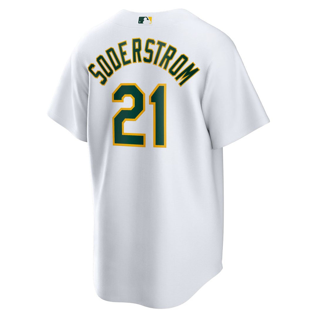 Athletics Tyler Soderstrom Nike Home Replica Jersey - White