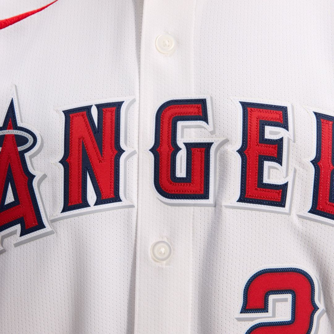 Los Angeles Angels Mike Trout Nike Home Limited Player Jersey - White