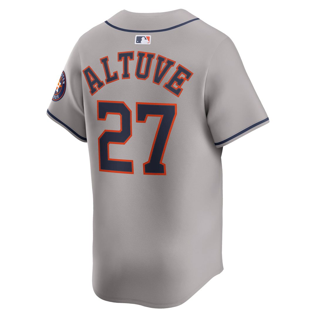 Houston Astros Jose Altuve Nike Home Limited Player Jersey - White