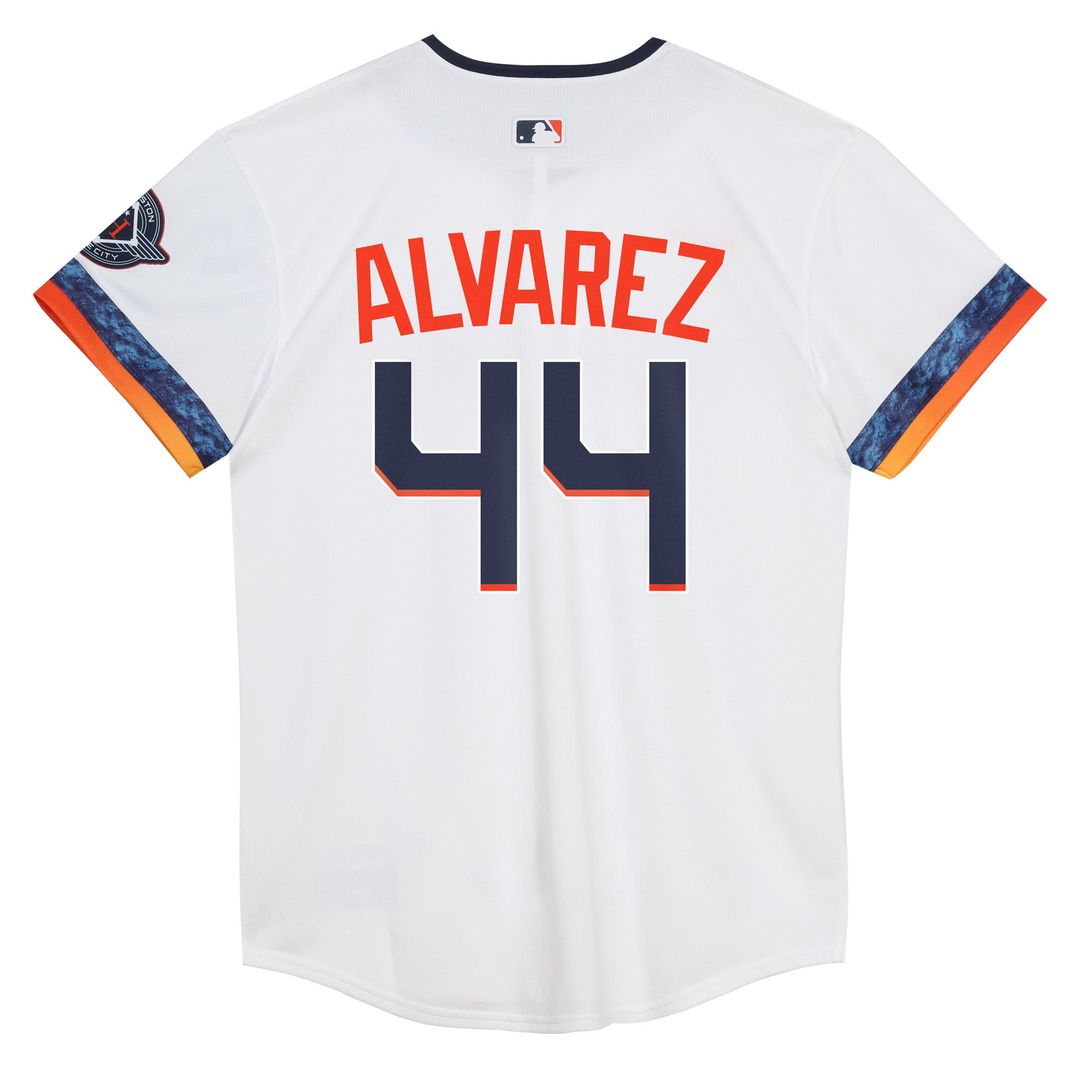 Houston Astros Yordan Alvarez Nike Preschool 2025 City Connect Limited Player Jersey - White