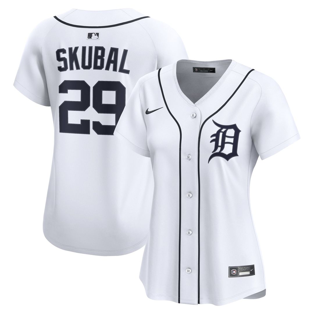 Detroit Tigers Tarik Skubal Nike Women's Home Limited Player Jersey - White
