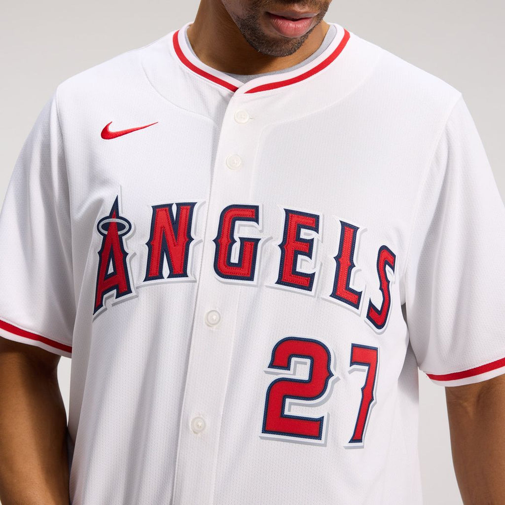 Los Angeles Angels Mike Trout Nike Alternate Limited Player Jersey - Red