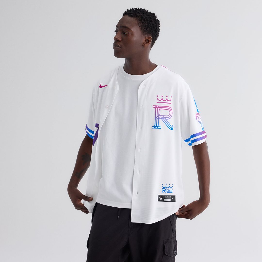 Kansas City Royals Bobby Witt Jr. Nike 2026 City Connect Stadium Jersey - White