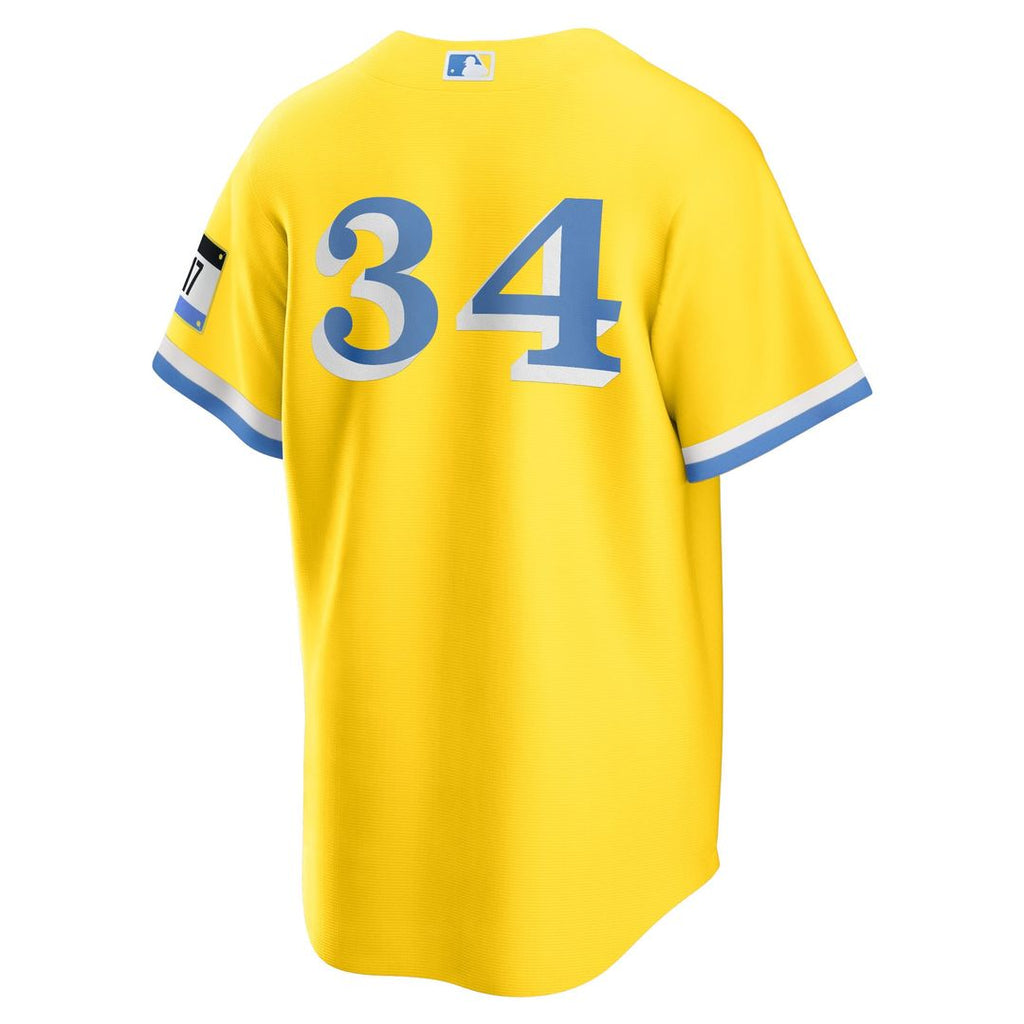 Boston Red Sox David Ortiz Nike Retired Player City Connect Replica Jersey - Gold