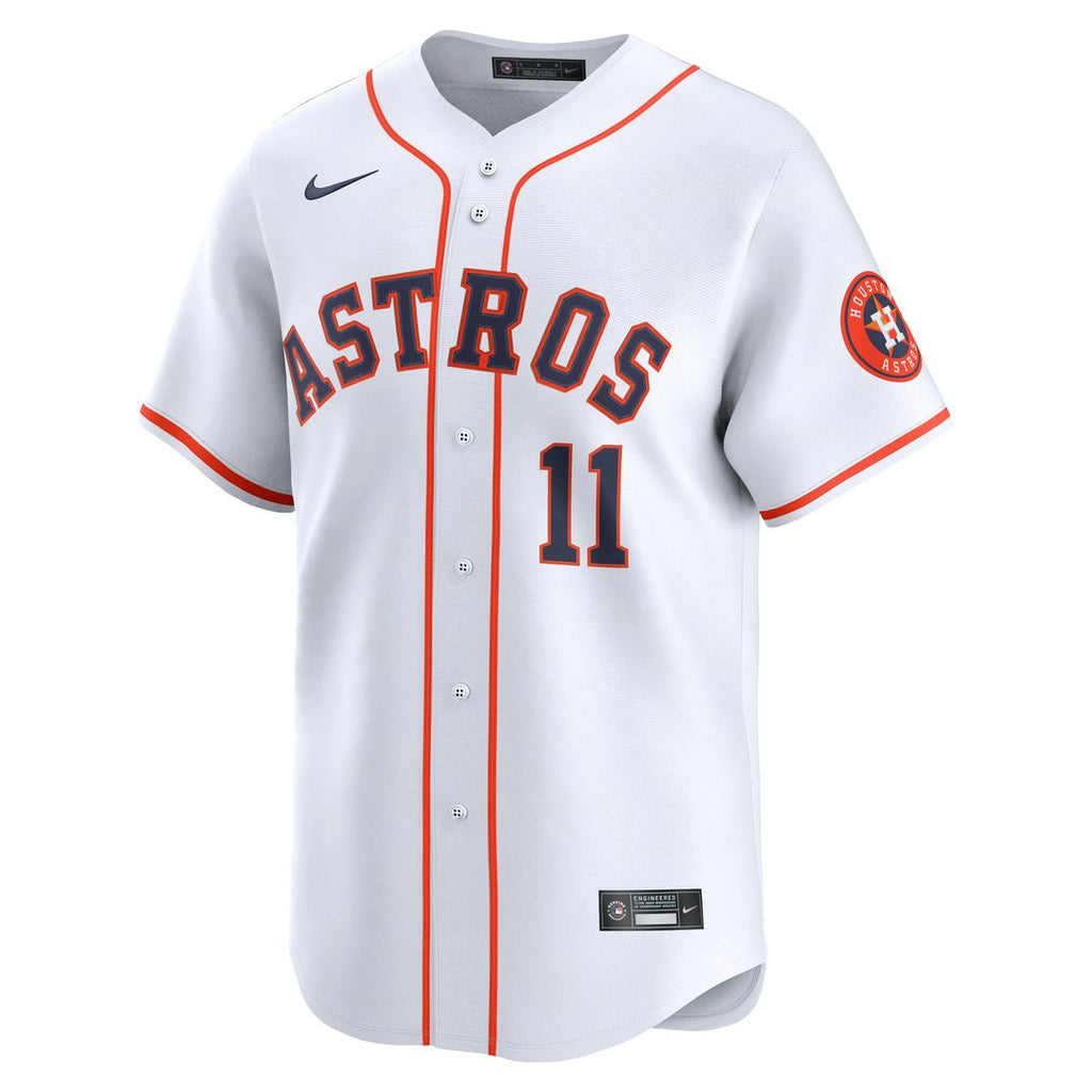 Houston Astros Cam Smith #11 Nike Home Limited Player Jersey - White