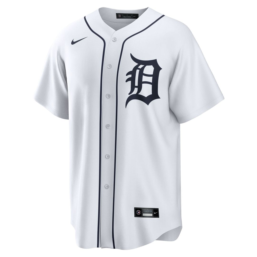 Detroit Tigers Dillon Dingler Nike Home Replica Jersey - White