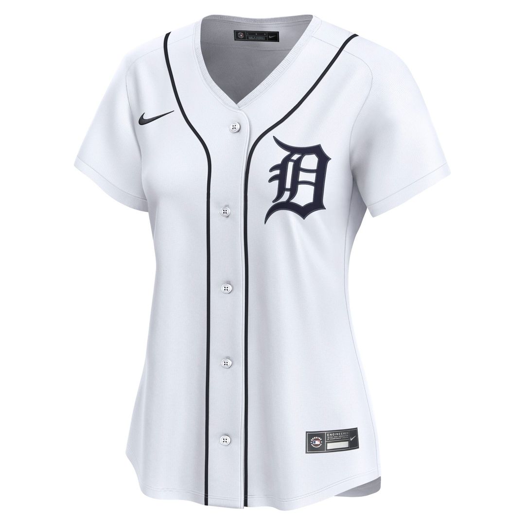 Detroit Tigers Nike Women's Home Limited Jersey - White