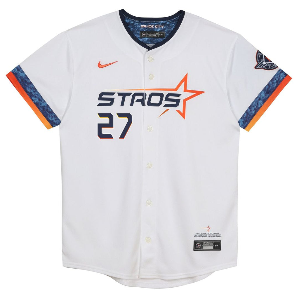 Houston Astros Jose Altuve Nike Preschool 2025 City Connect Limited Player Jersey - White