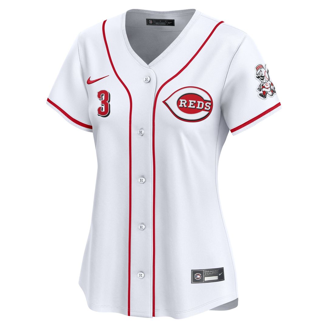 Cincinnati Reds Ke'Bryan Hayes Nike Women's Home Limited Player Jersey - White
