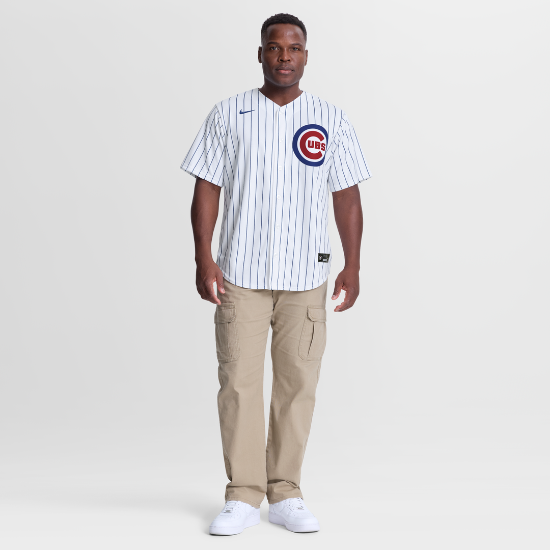 Chicago Cubs Nico Hoerner Nike Home Replica Jersey - White