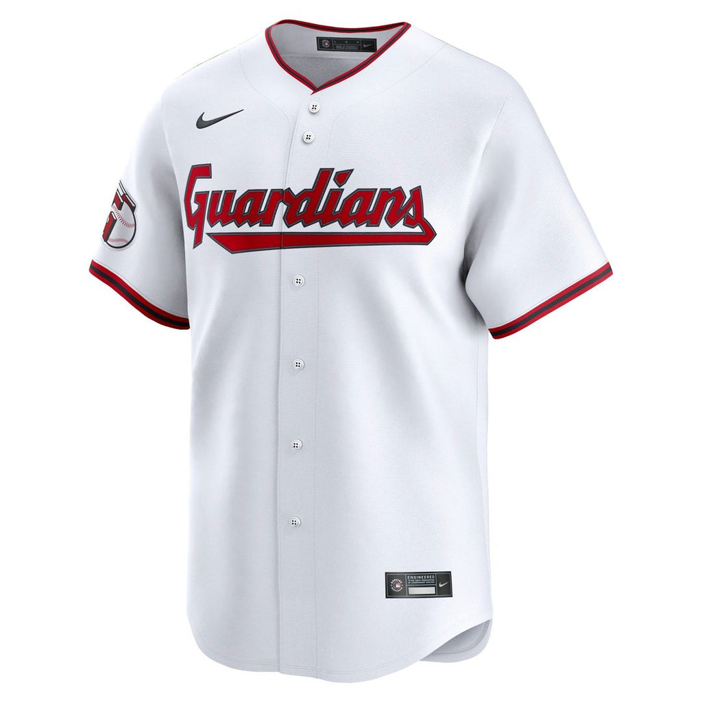 Cleveland Guardians Bo Naylor Nike Home Limited Player Jersey - White