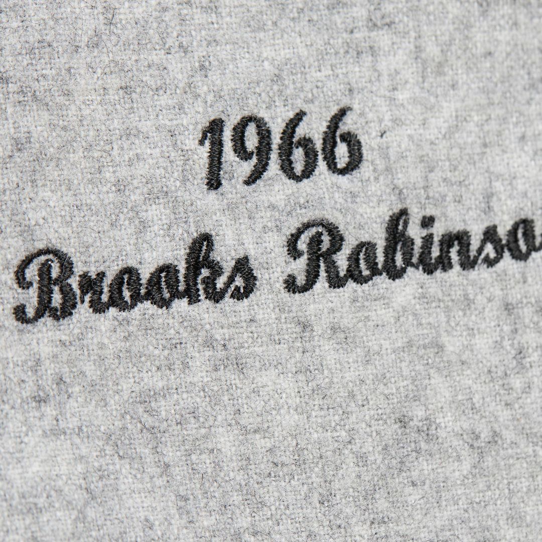 Baltimore Orioles Brooks Robinson Mitchell & Ness Cooperstown 1966 Authentic Jersey - Gray
