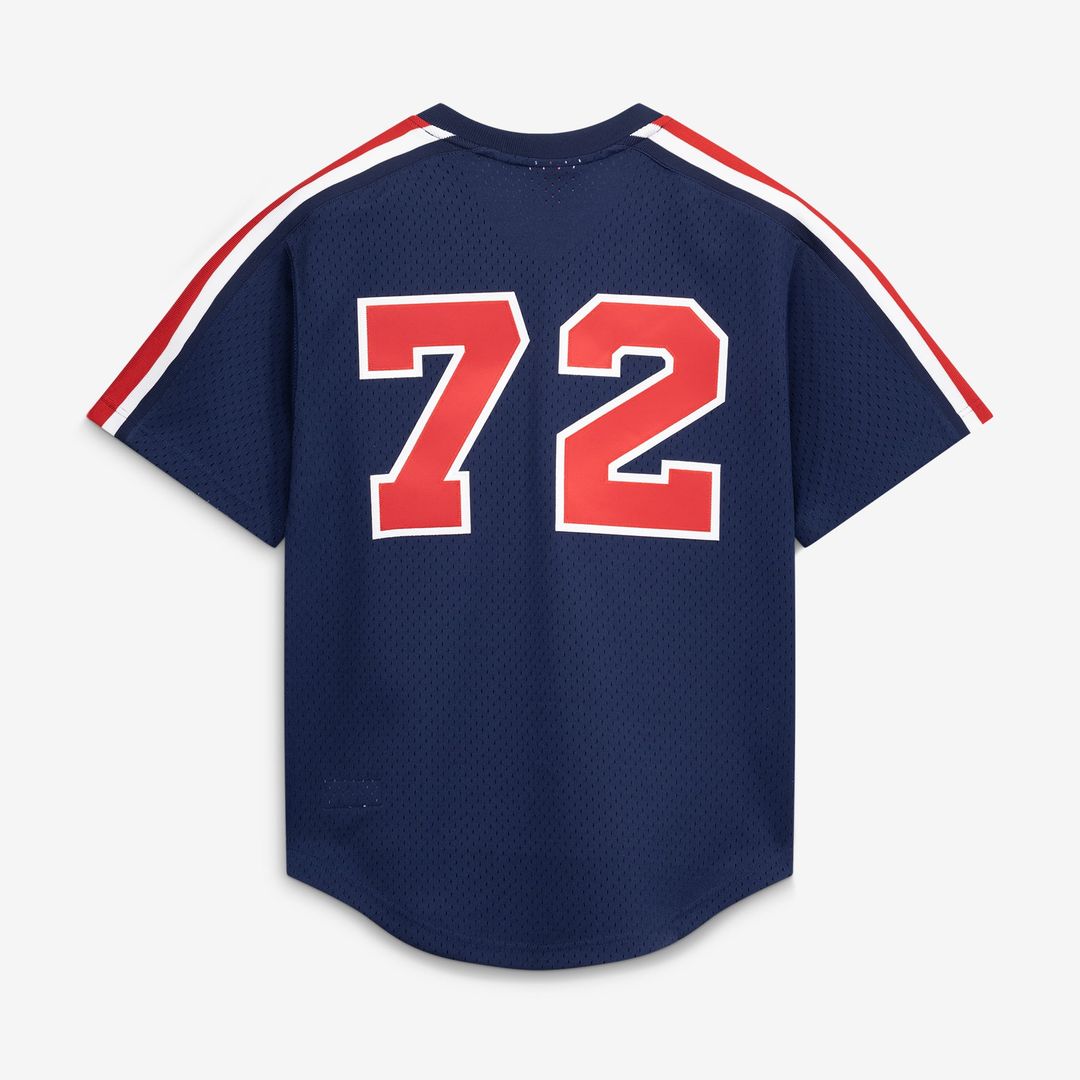 Chicago White Sox Carlton Fisk Mitchell & Ness Authentic Batting Practice Jersey - White