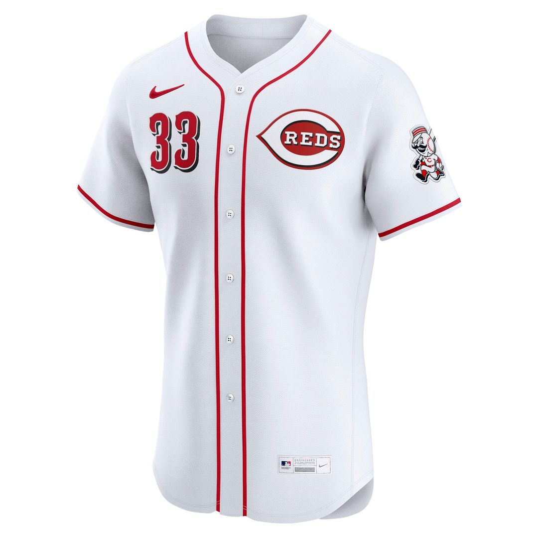 Cincinnati Reds Christian Encarnacion - Strand Nike Home Elite Jersey - White
