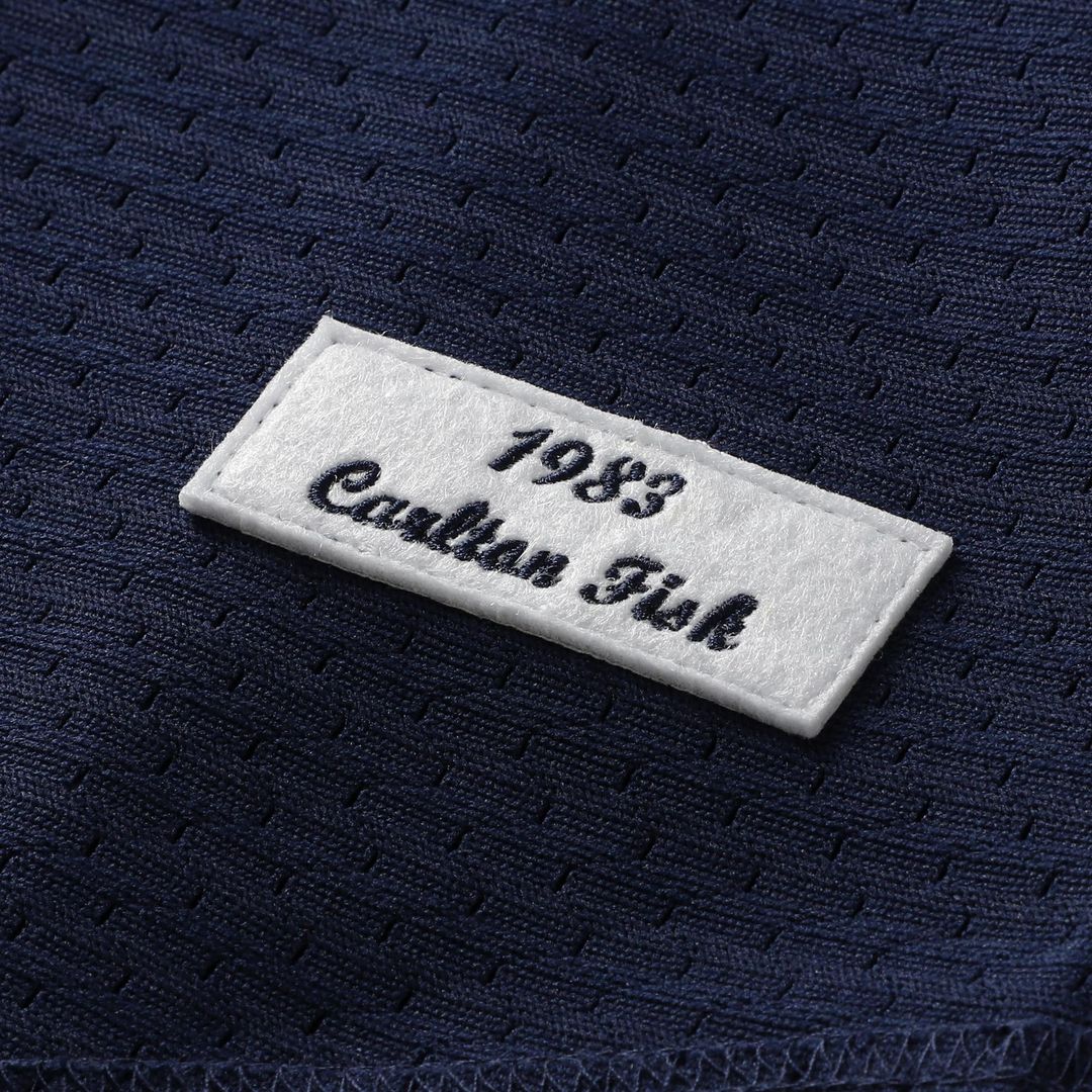 Chicago White Sox Carlton Fisk Mitchell & Ness Authentic Batting Practice Jersey - White