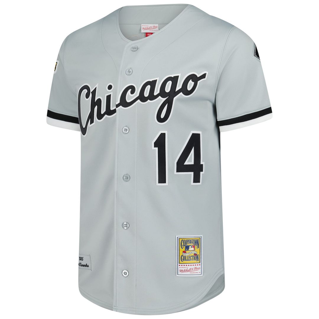 Chicago White Sox Paul Konerko Mitchell & Ness 2005 Cooperstown Authentic Jersey - Gray