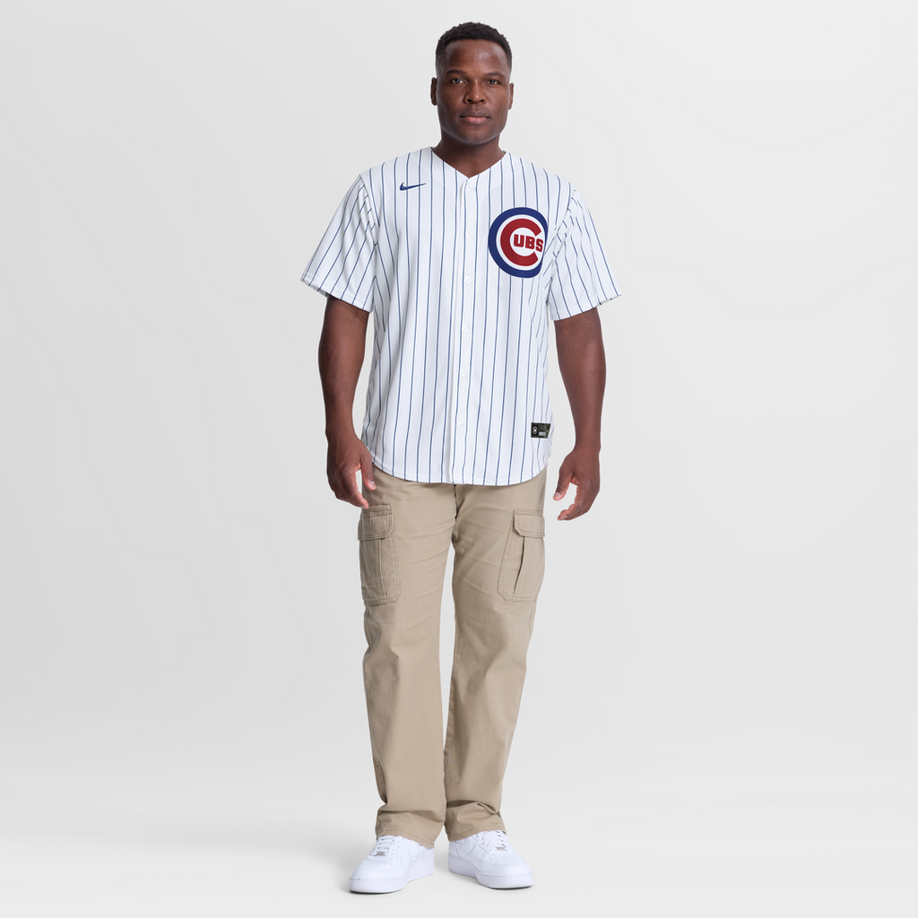 Chicago Cubs Moisés Ballesteros Nike Home Replica Jersey - White