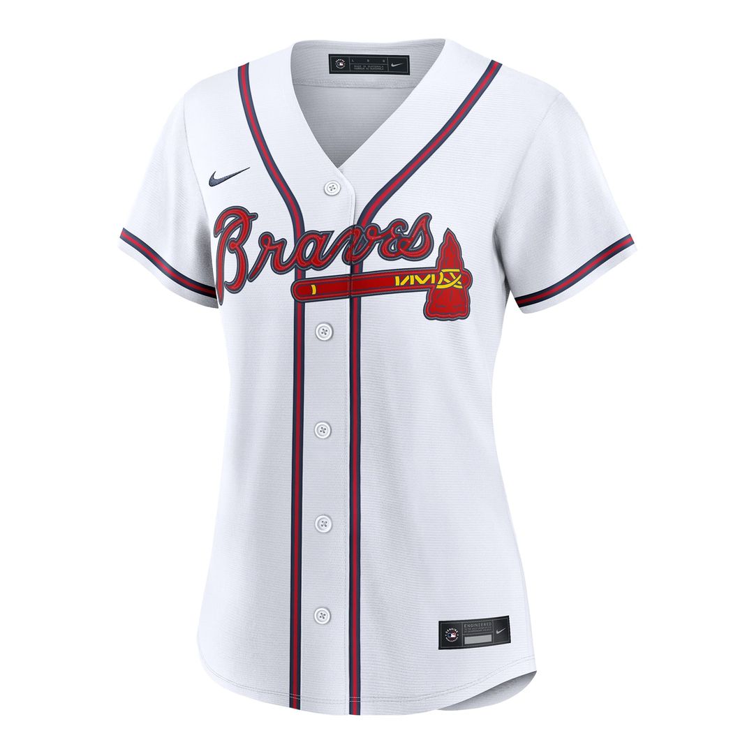 Atlanta Braves Spencer Schwellenbach Nike Women's Home Replica Jersey - White