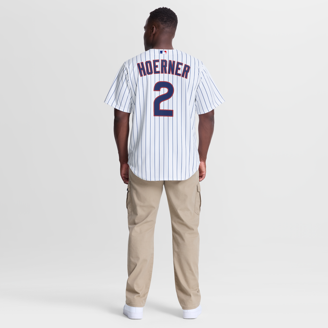 Chicago Cubs Nico Hoerner Nike Home Replica Jersey - White