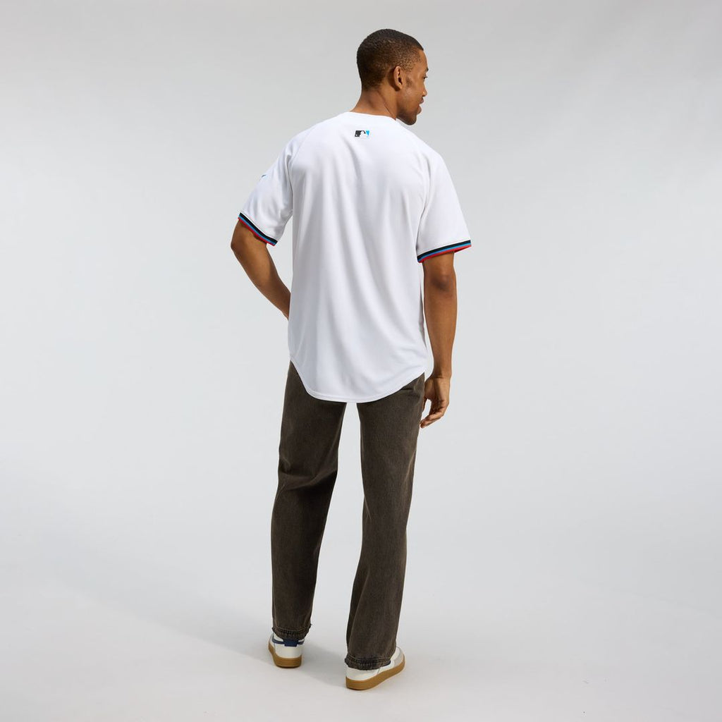 Miami Marlins Nike Home Limited Jersey - White