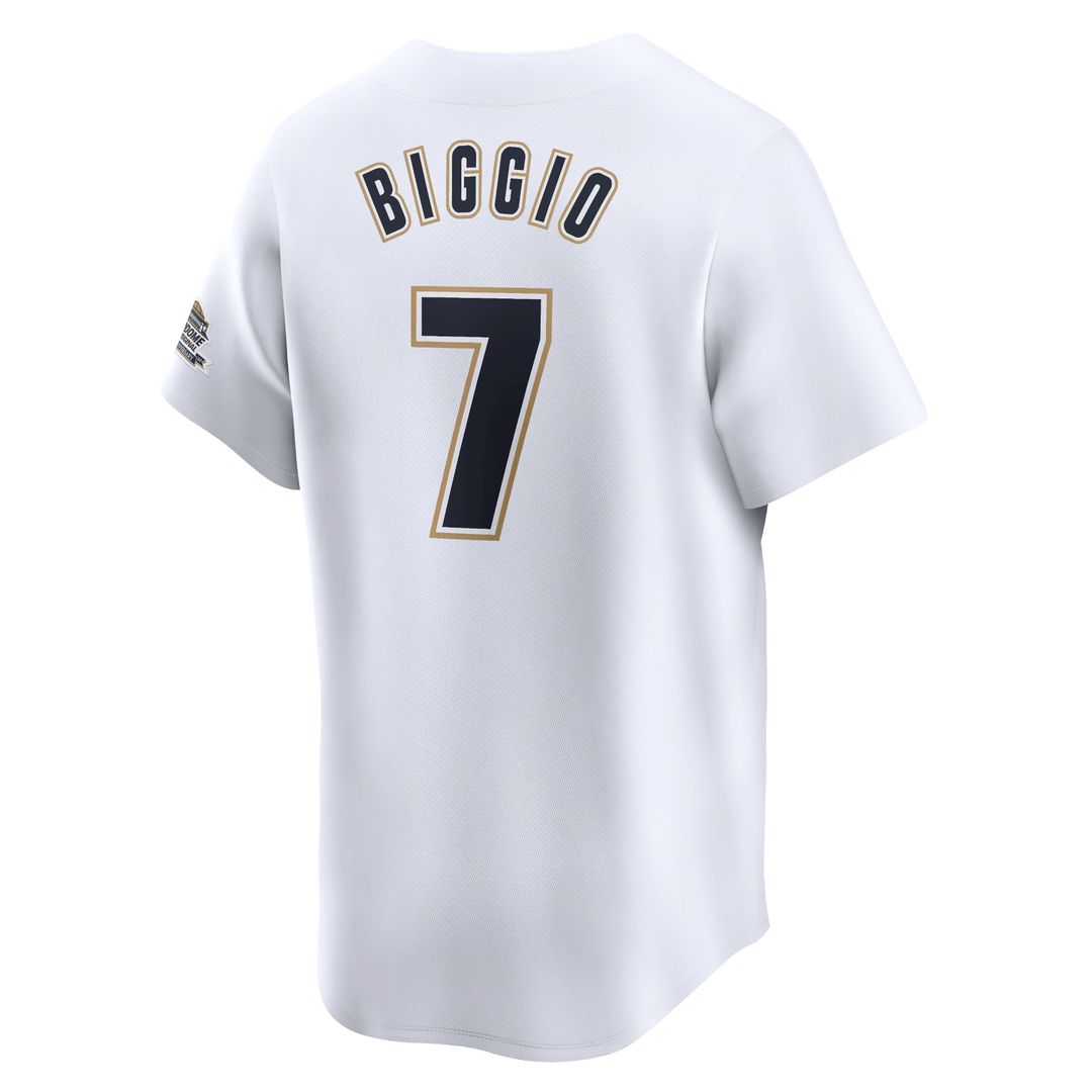 Houston Astros Craig Biggio Nike Throwback Cooperstown Limited Jersey - White
