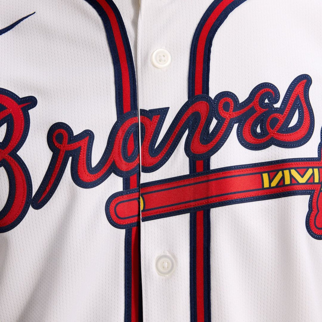 Atlanta Braves Nike Home Limited Jersey - White
