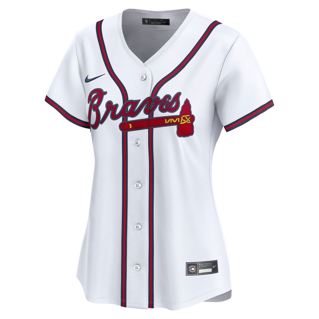 Atlanta Braves Nike Women's Home Limited Jersey - White