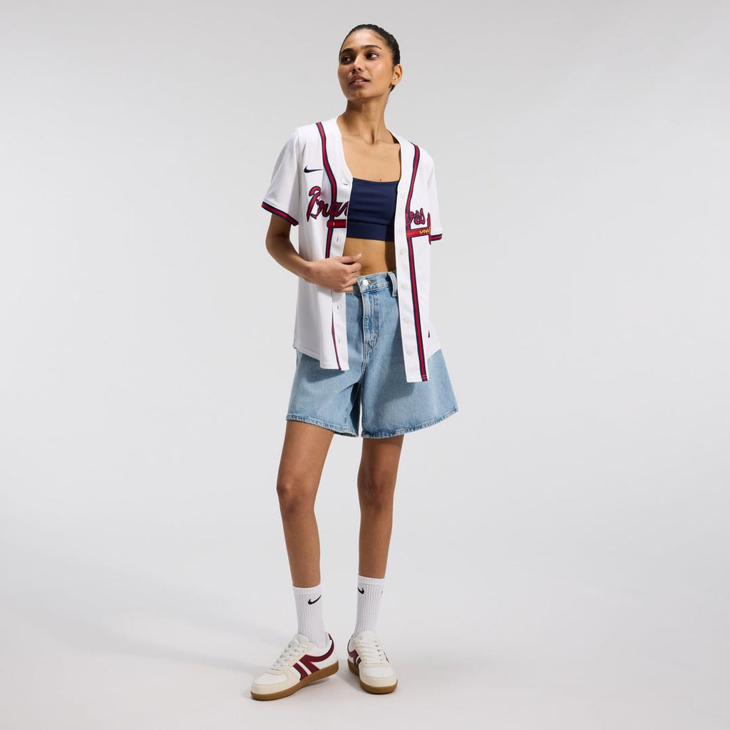 Atlanta Braves Nike Home Women's Limited Jersey - White