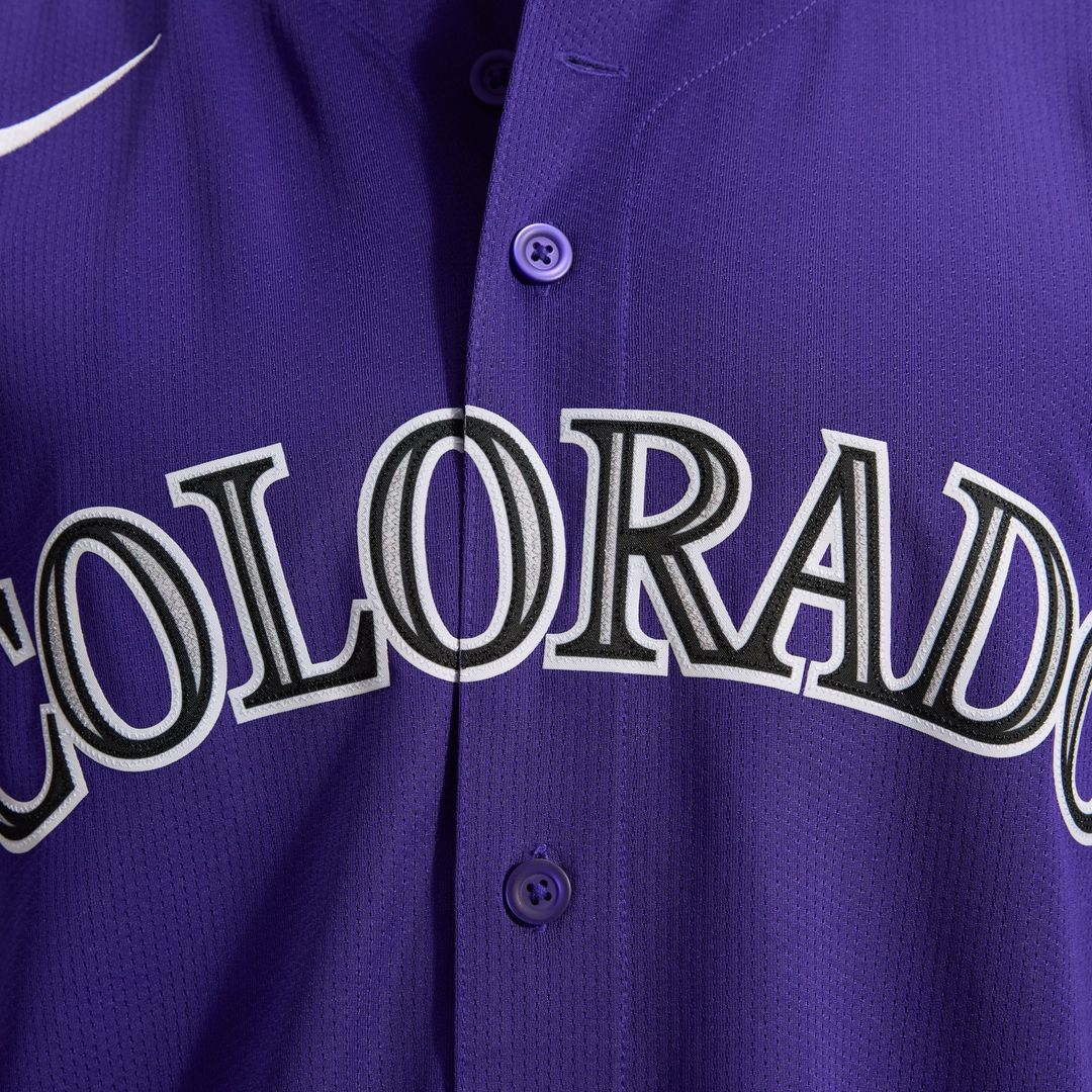 Colorado Rockies Nike Alternate Limited Jersey - Purple