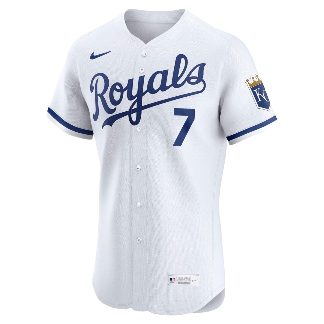 Kansas City Royals Bobby Witt Jr. Nike Alternate 2 Elite Player Jersey - Royal