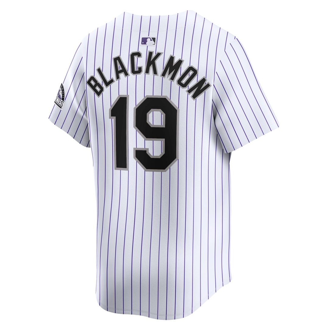 Colorado Rockies Charlie Blackmon Nike Youth Home Limited Player Jersey - White