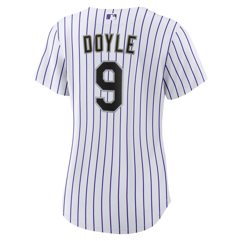 Colorado Rockies Brenton Doyle Nike Women's Home Replica Jersey - White