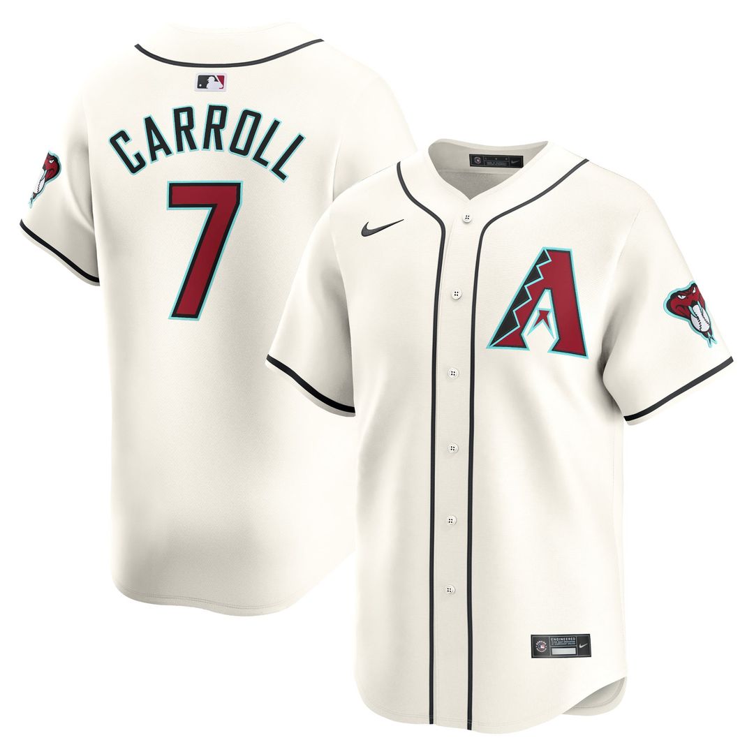 Arizona Diamondbacks Corbin Carroll Nike Home Limited Player Jersey - White